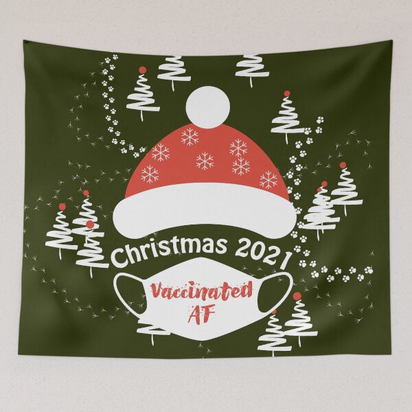 Item preview, Christmas 2021 Family Shirts Vaccinated pin Quarantined Shirt Covid Christmas shirt, mask ornament, Family Matching Christmas shirts, Christmas Pajamas Shirt designed and sold by GalleryArtField.