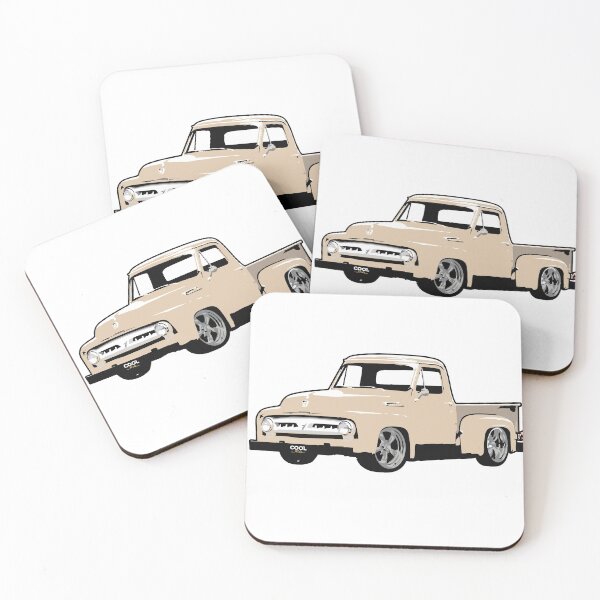 Item preview, Beige 50s Custom F Truck designed and sold by CoolRide.