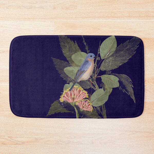 Item preview, William Morris style Vintage Victorian Bluebird for Bird Watchers - Caroline Laursen original designed and sold by Caroline Laursen.