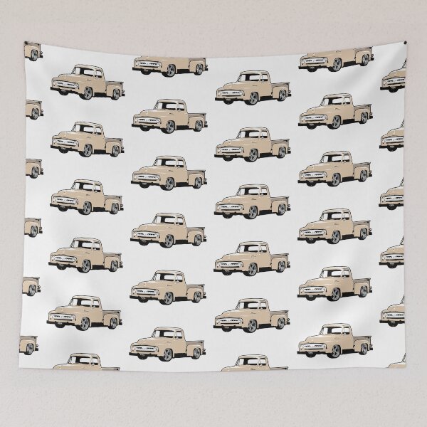 Item preview, Beige 50s Custom F Truck designed and sold by CoolRide.