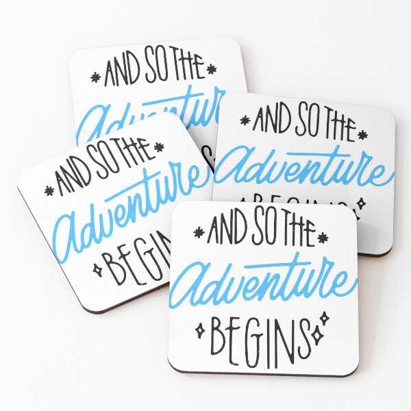 Item preview, And So The Adventure Begins designed and sold by Parag's Travel Shop.