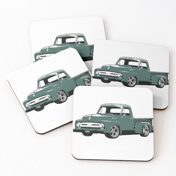 Item preview, Green 50s Custom F Truck designed and sold by CoolRide.