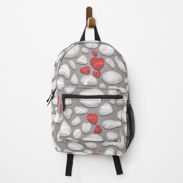 Item preview, Pebbles on LoveBeach (hearts, gray) designed and sold by Ildiko Hankoszky.
