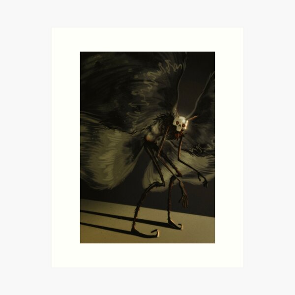 Deaths Head Moth Art Prints for Sale