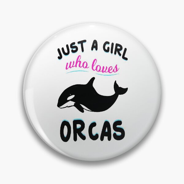 Item preview, Just A Girl Who Loves Orcas designed and sold by crackdesign11.
