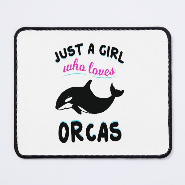 Item preview, Just A Girl Who Loves Orcas designed and sold by crackdesign11.