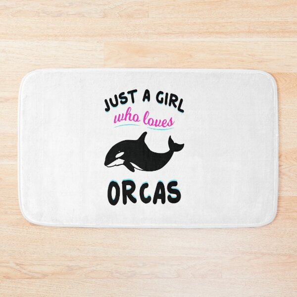 Item preview, Just A Girl Who Loves Orcas designed and sold by crackdesign11.
