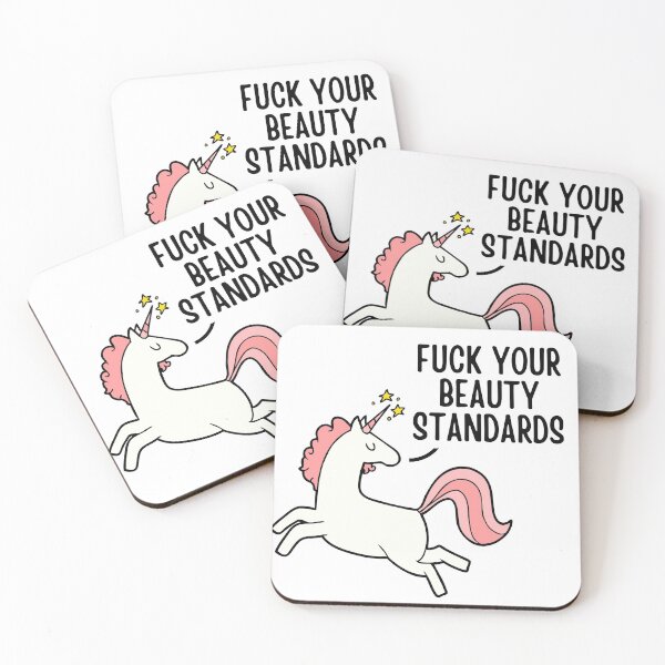 Item preview, Fuck Your Beauty Standards designed and sold by ThoughtJumble.