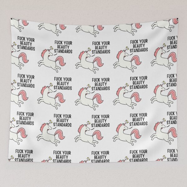 Item preview, Fuck Your Beauty Standards designed and sold by ThoughtJumble.