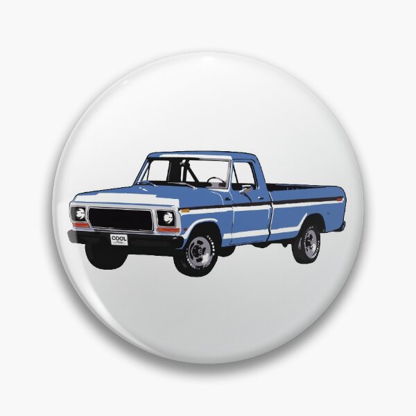 Item preview, Blue Late 70s F Truck designed and sold by CoolRide.