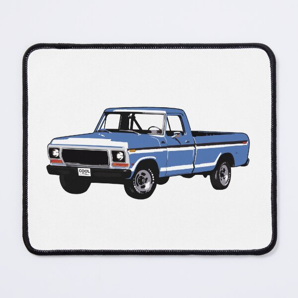 Item preview, Blue Late 70s F Truck designed and sold by CoolRide.