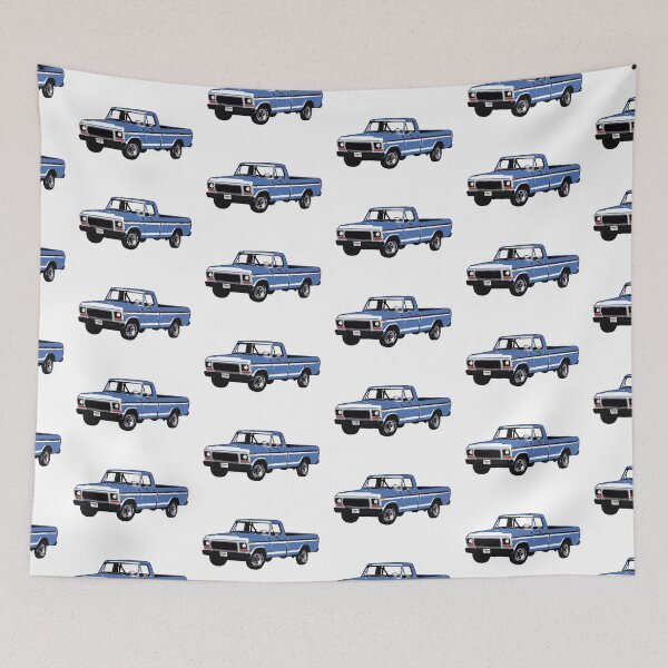 Item preview, Blue Late 70s F Truck designed and sold by CoolRide.