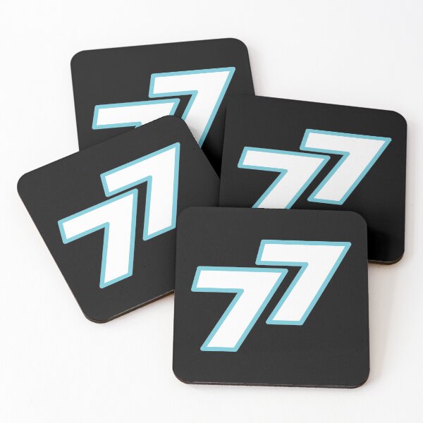 Item preview, 77 Driver Number (Blue Outline/White) designed and sold by FilipeFerreira.