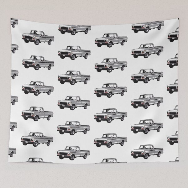 Item preview, Grey Late 70s F Truck designed and sold by CoolRide.