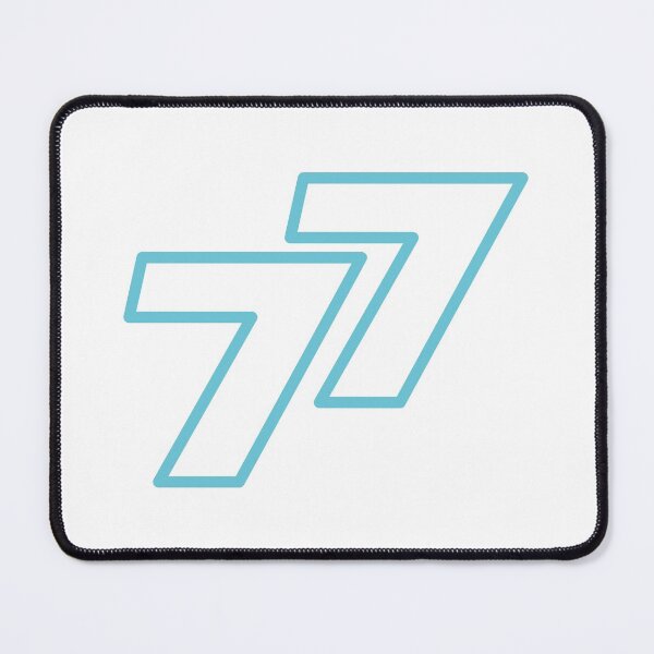 Item preview, 77 Driver Number (Blue Outline/White BG) designed and sold by FilipeFerreira.