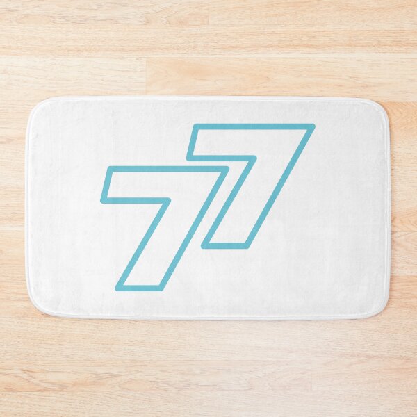 Item preview, 77 Driver Number (Blue Outline/White BG) designed and sold by FilipeFerreira.