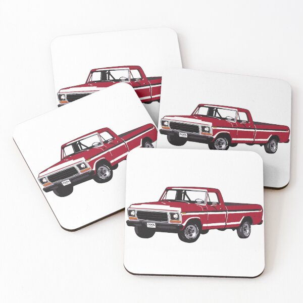 Item preview, Red Late 70s F Truck designed and sold by CoolRide.