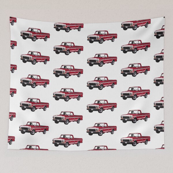 Item preview, Red Late 70s F Truck designed and sold by CoolRide.