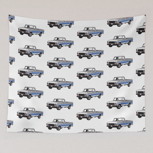 Item preview, Grey & Blue Late 70s F Truck designed and sold by CoolRide.