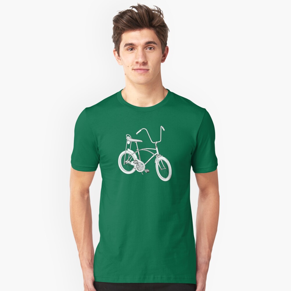 Free Spirit Chopper Bicycle Slim Fit T-Shirt