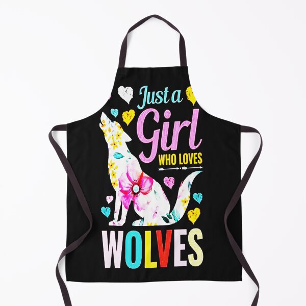 Item preview, Just A Girl Who Loves Wolves designed and sold by crackdesign11.