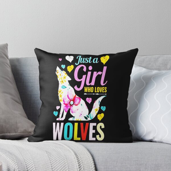 Item preview, Solo una chica que ama a los lobos designed and sold by crackdesign11.