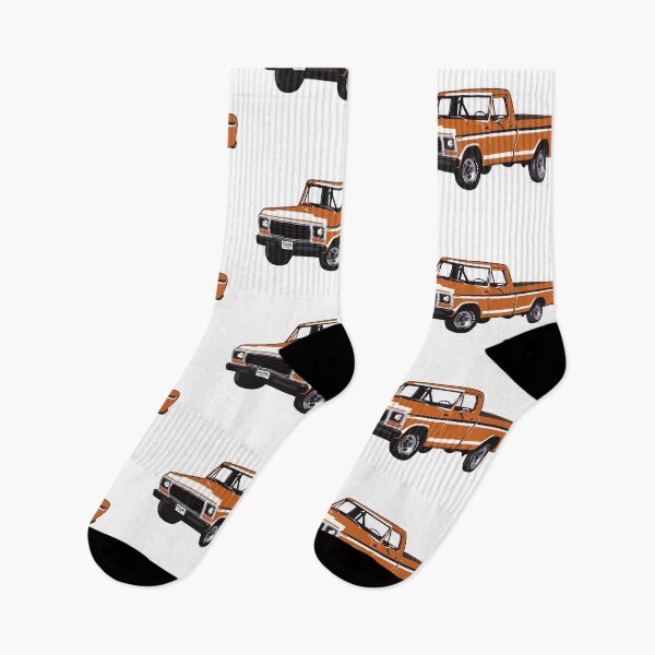 Item preview, Orange Late 70s F Truck designed and sold by CoolRide.