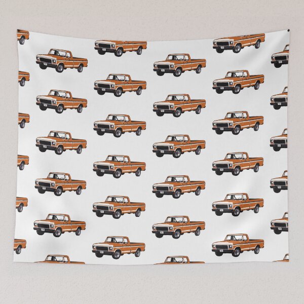 Item preview, Orange Late 70s F Truck designed and sold by CoolRide.