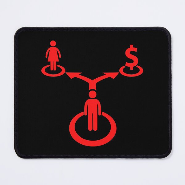 Item preview, Choose Between Love And Money designed and sold by Stickman--.