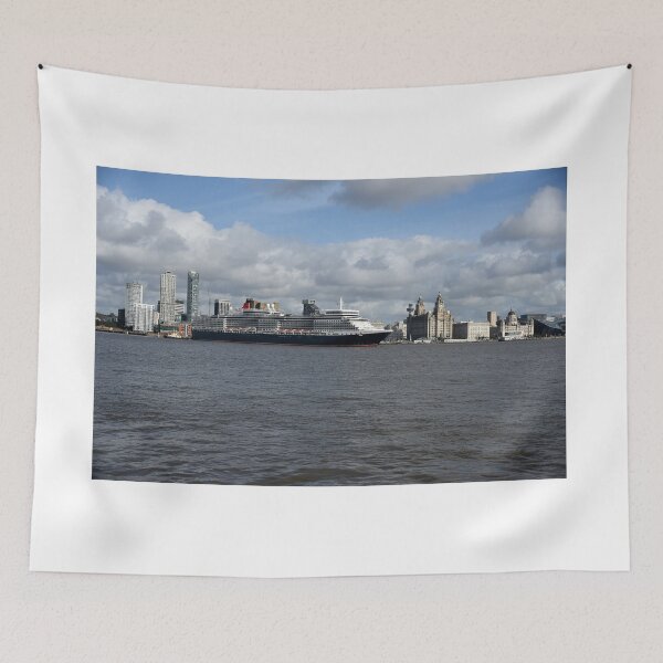 Item preview, Queen Elizabeth   Cruiseship  Departing  Liverpool Waterfront Harbour.   10/10/2021 designed and sold by ALEXANDER  STEPHEN PEMBERTON.