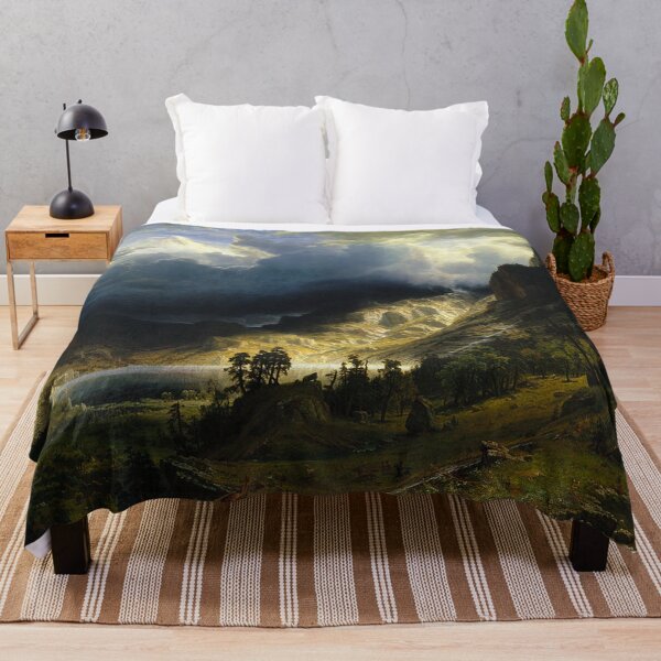 Item preview, A Storm in the Rocky Mountains Mt Rosalie - Albert Bierstadt designed and sold by Vintage Designs +.