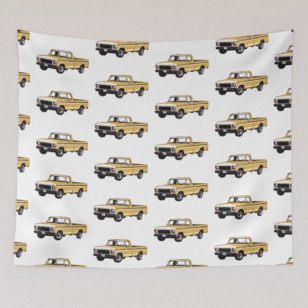 Item preview, Yellow Late 70s F Truck designed and sold by CoolRide.