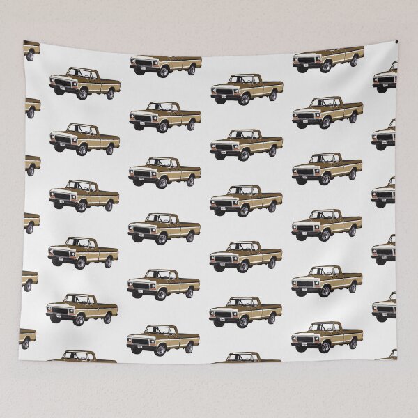 Item preview, Brown & Beige Late 70s F Truck designed and sold by CoolRide.