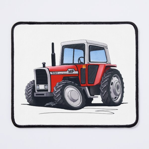 Item preview, Massey Ferguson 590 Tractor designed and sold by Yeomans Cartoons.