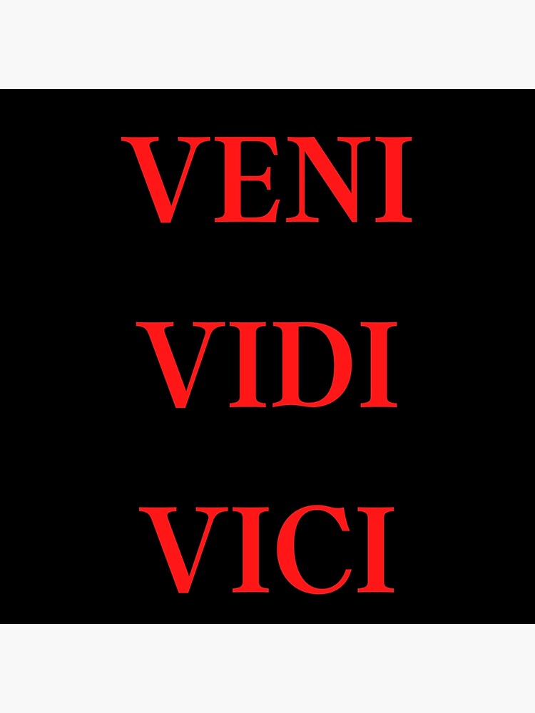 Veni Vidi Vici Essential T-Shirt for Sale by RossDillon