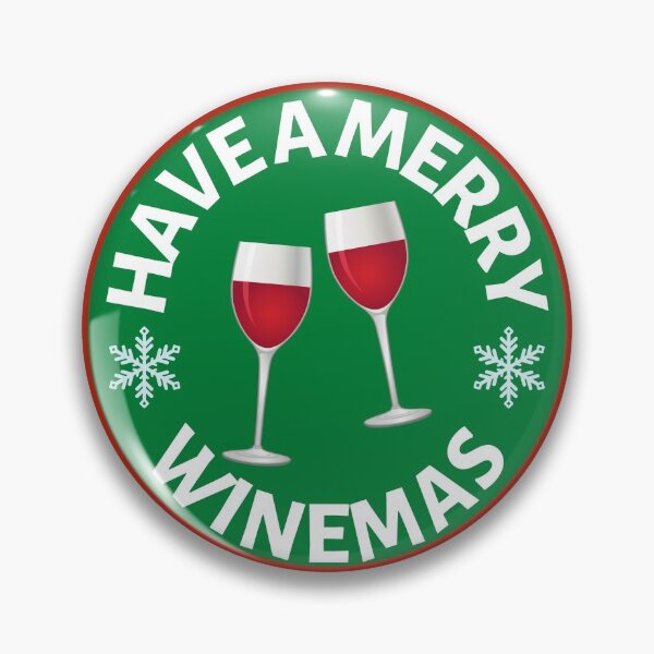 Item preview, Have a Merry Winemas (Green) - Funny Wine Puns - Christmas Gift for Wine Lovers who like alcoholic jokes designed and sold by CaitU.