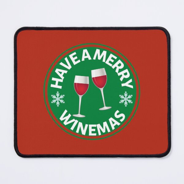Item preview, Have a Merry Winemas (Green) - Funny Wine Puns - Christmas Gift for Wine Lovers who like alcoholic jokes designed and sold by CaitU.