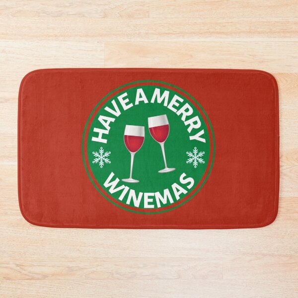 Item preview, Have a Merry Winemas (Green) - Funny Wine Puns - Christmas Gift for Wine Lovers who like alcoholic jokes designed and sold by CaitU.