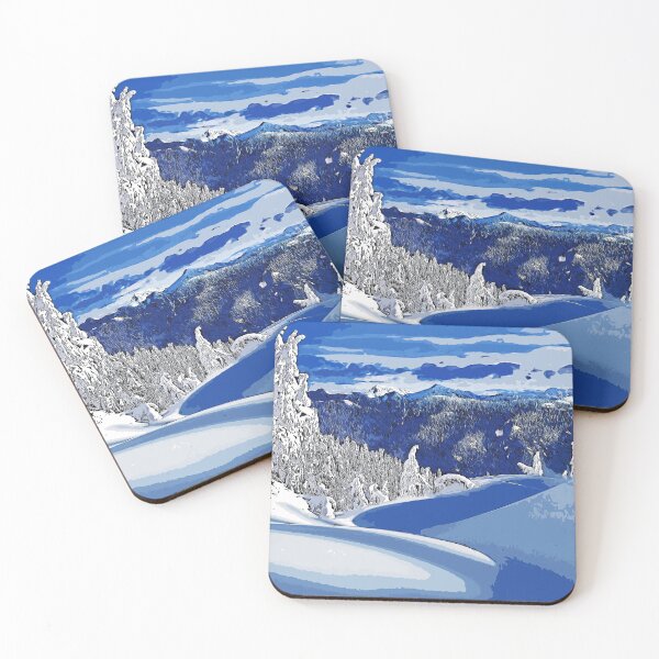 Item preview, Winter Landscape Сolor print designed and sold by artdragongift 15.