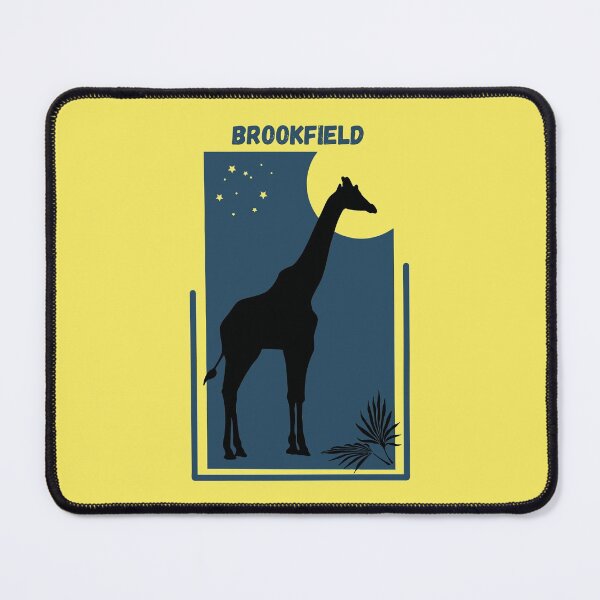 Item preview, Zoo Vintage Style Geometric Modern Poster for the Zoo Destination Brookfield near Chicago in Illinois designed and sold by Vintage-TM.