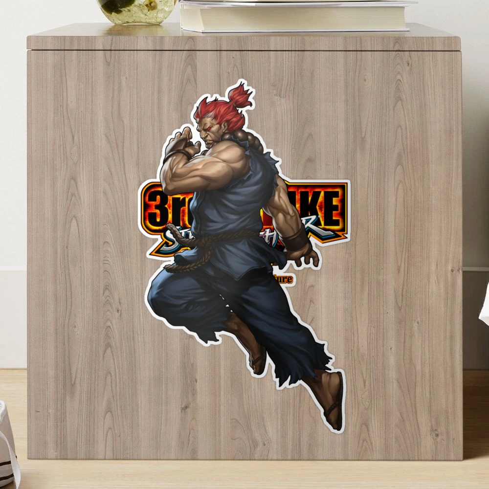 Akuma / Gouki - 3rd Strike Sticker for Sale by PitadorBoy