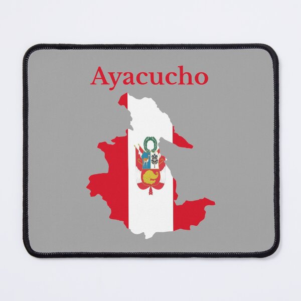 Item preview, Ayacucho Department Map Design, Peru designed and sold by marosharaf.