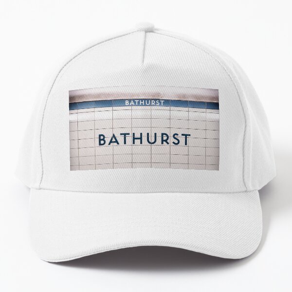Bathurst - Toronto Subway Station Sign Baseball Cap