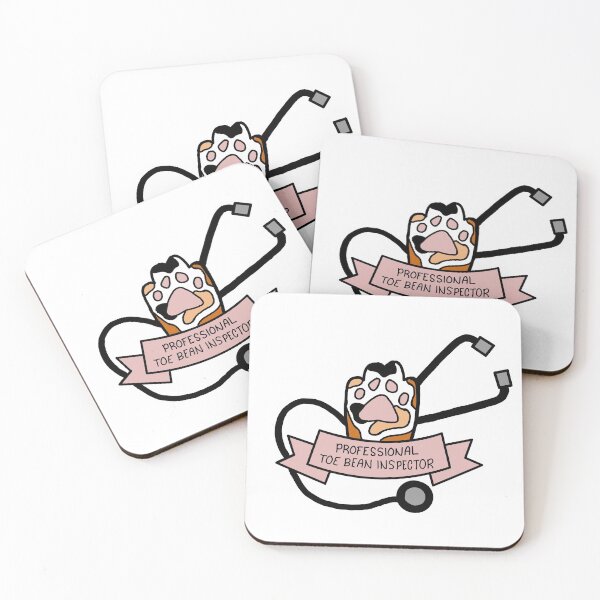 Item preview, Toe Bean Inspector - Bordered  designed and sold by nicolethetga.
