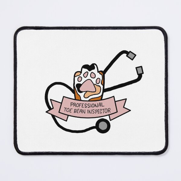 Item preview, Toe Bean Inspector - Bordered  designed and sold by nicolethetga.