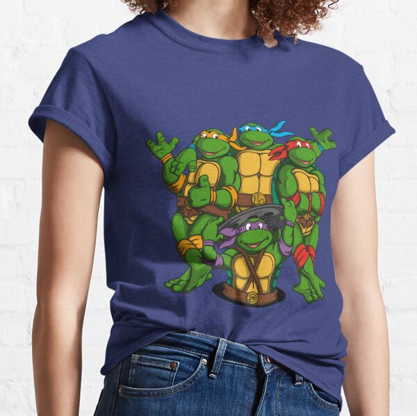 Teenage Mutant Ninja Turtles Mens T-Shirt - Color Eastman Panels