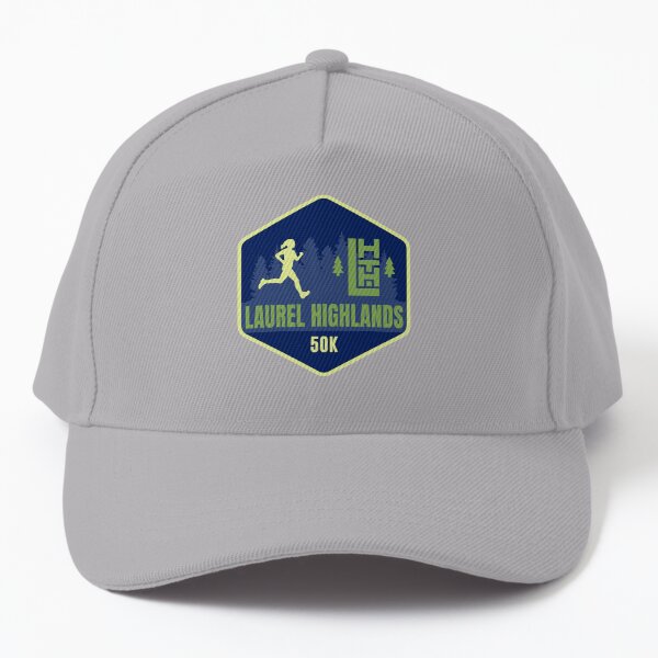 Laurel Highlands Trail Woman Runner 50K Baseball Cap
