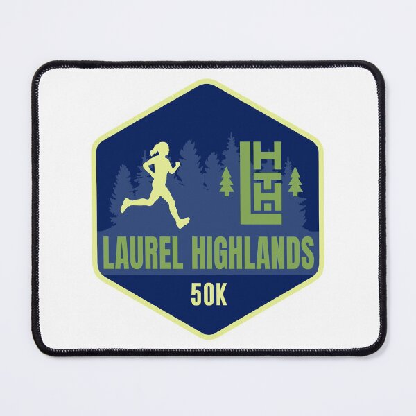 Item preview, Laurel Highlands Trail Woman Runner 50K designed and sold by VanyaKar.