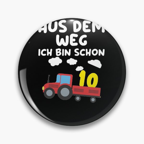 Item preview, Children's 10th Birthday Boy Tractor 10 Years designed and sold by Marco Damm.