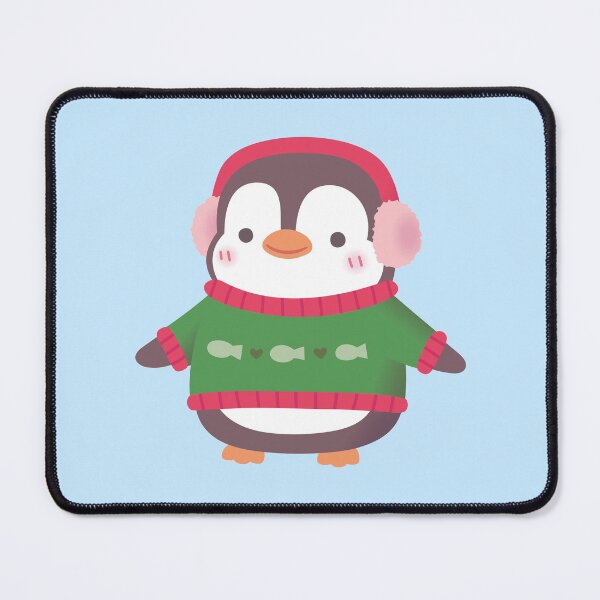 Item preview, Cute Penguin With Funny Fish Print Sweater designed and sold by rustydoodle.